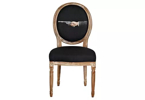 Стул «агент», версия 3 (object desire) черный 62.0x101.0x50.0 см.