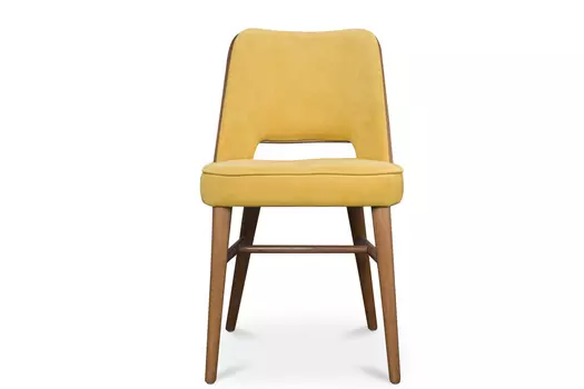 Стул aksel (myfurnish) желтый 46x82x50 см.