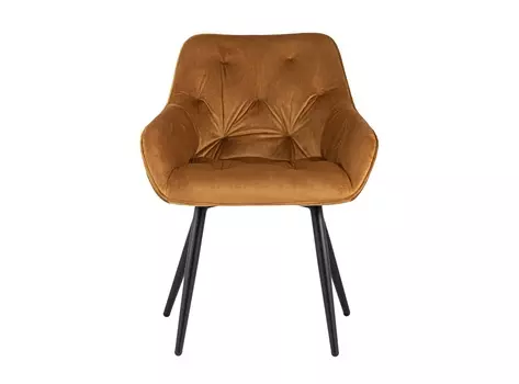 Стул алекса (stoolgroup) коричневый 58x79x57 см.