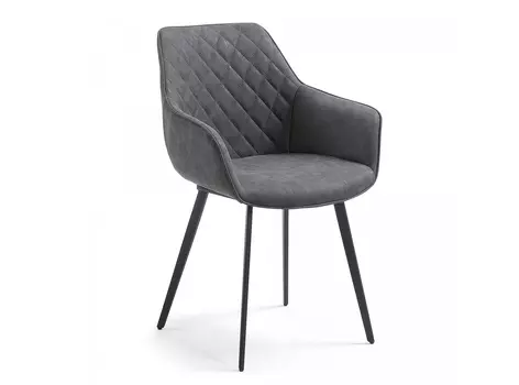 Стул amira (la forma) серый 60x87x56 см.