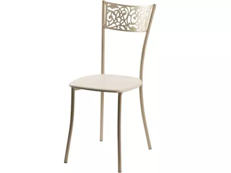 Стул эрго (древпром) бежевый 38x87x52 см.