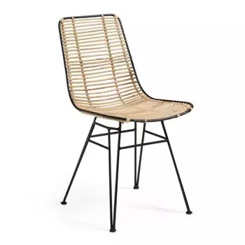 Стул ashanti (la forma) бежевый 58x79x45 см.