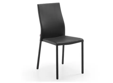 Стул aura (la forma) черный 45x91x55 см.