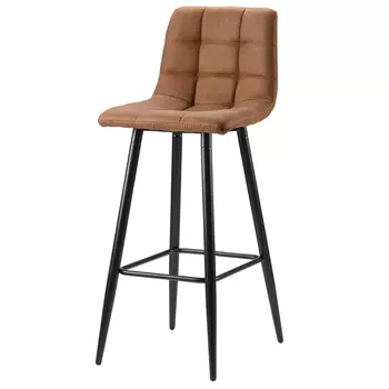 Стул барный berg (bergenson bjorn) коричневый 44x104x44 см.