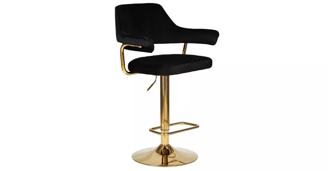 Стул барный charly (dobrin) черный 61x99x57 см.