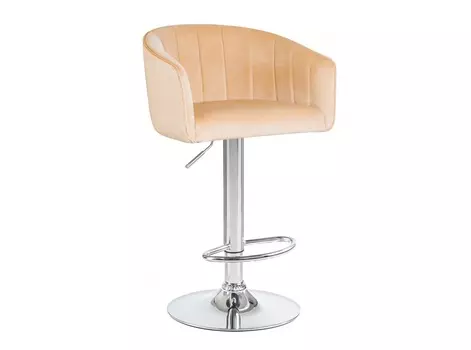 Стул барный darcy песочный (dobrin) бежевый 51x107x51 см.