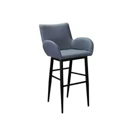 Стул барный henrik (r-home) серый 63x109x62 см.