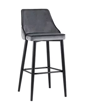 Стул барный коби (stoolgroup) серый 47x106x51 см.