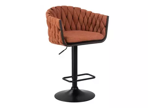 Стул барный leon оранжевый (dobrin) оранжевый 55x110x49 см.