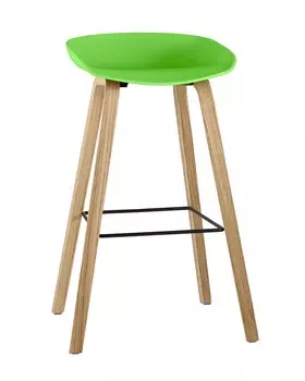 Стул барный libra (stoolgroup) зеленый 50x85x40 см.