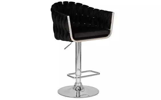 Стул барный marcel черный (dobrin) черный 55x110x49 см.