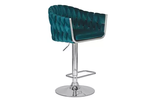 Стул барный marcel (dobrin) зеленый 55x110x49 см.
