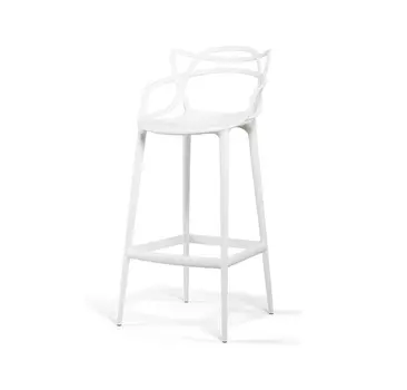 Стул барный masters (desondo) белый 47x108x47 см.