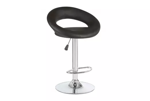 Стул барный mira черный (dobrin) черный 53x102x47 см.