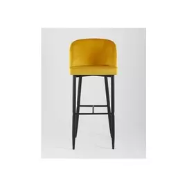 Стул барный оскар (stool group) желтый 46x104x43 см.