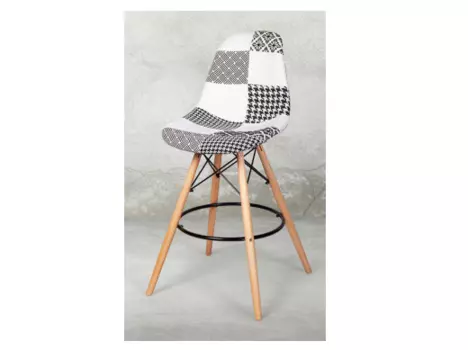 Стул барный ravel fabric (desondo) мультиколор