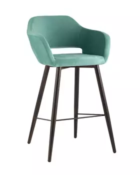 Стул барный саймон (stoolgroup) бирюзовый 61x104x65 см.