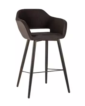 Стул барный саймон (stoolgroup) коричневый 61x104x65 см.