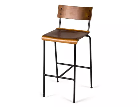 Стул барный sean tondo (desondo) коричневый 42x100x54 см.