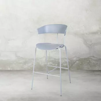 Стул барный серый (desondo) серый