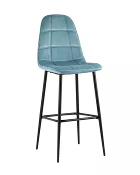 Стул барный тейлор (stoolgroup) голубой 44x113x52 см.