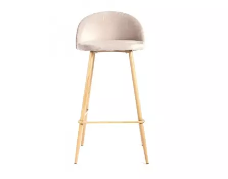 Стул барный vivian (bradexhome) коричневый 45x101x47 см.