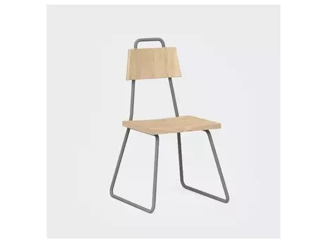 Стул bauhaus (woodi) коричневый 50x90x54 см.