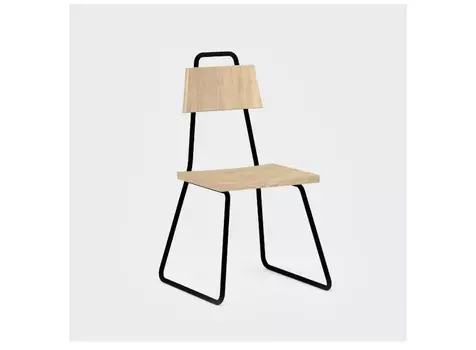 Стул bauhaus (woodi) коричневый 50x90x54 см.