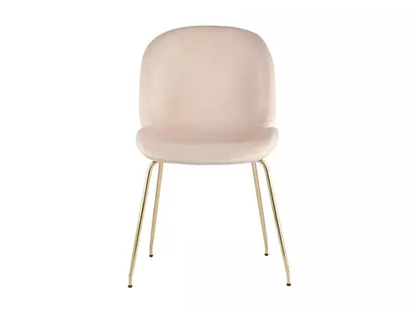 Стул beetle (stoolgroup) бежевый 54x87x56 см.