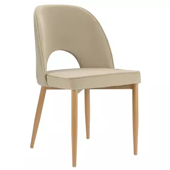 Стул berg evelyn (berg) бежевый 49x83x48 см.