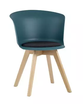 Стул blossom (stoolgroup) бирюзовый 56x74x52 см.