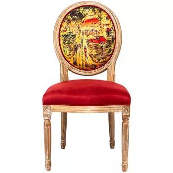 Стул «бульвар в париже» (object desire) красный 50x101x62 см.