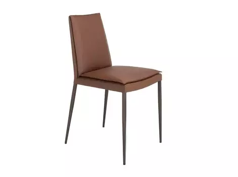 Стул c500 (angel cerda) коричневый 48x92x53 см.