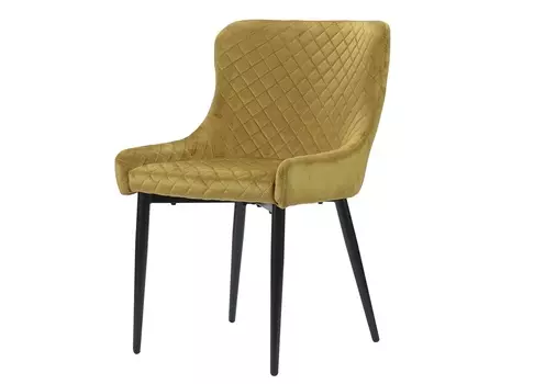 Стул calvin (bergenson bjorn) желтый 53x84x46 см.