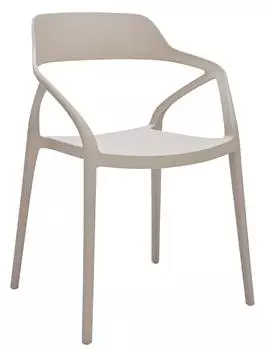 Стул capri (bradexhome) белый 57x79x57 см.