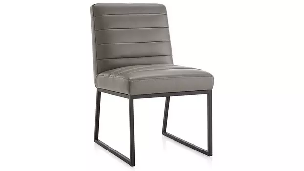 Стул channel leather (idealbeds) серый