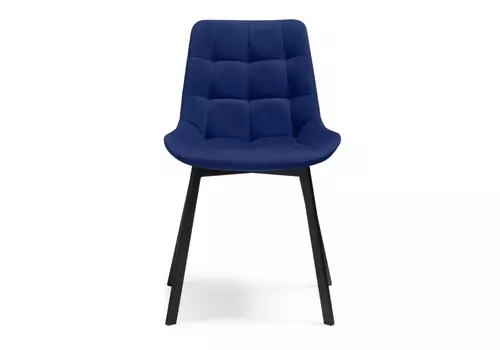 Стул челси (woodville) синий 50x80x60 см.