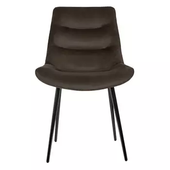 Стул chester (bradexhome) коричневый 54x82x61 см.