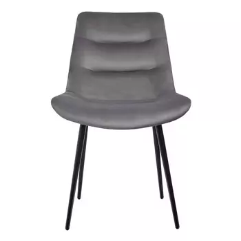 Стул chester (bradexhome) серый 54x82x61 см.