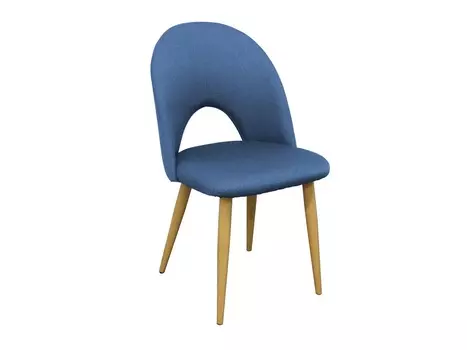 Стул cleo голубой (bradexhome) голубой 47x86x56 см.