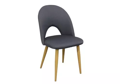 Стул cleo серый (bradexhome) серый 47x86x56 см.