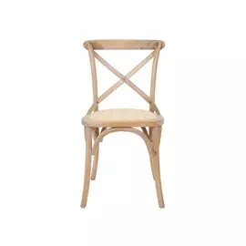 Стул cross back (mak-interior) бежевый 45x89x50 см.