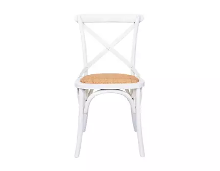 Стул cross (mak-interior) белый 45x89x50 см.