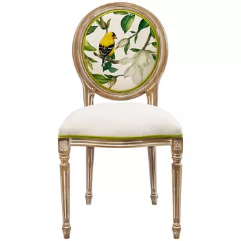 Стул «цветущая аристократка», версия 1 (object desire) бежевый 50x97x48 см.