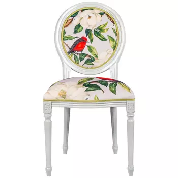 Стул «цветущая аристократка», версия 2 (object desire) белый 48x97x50 см.