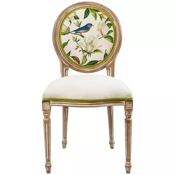 Стул «цветущая аристократка», версия 6 (беж) (object desire) бежевый 50x97x48 см.