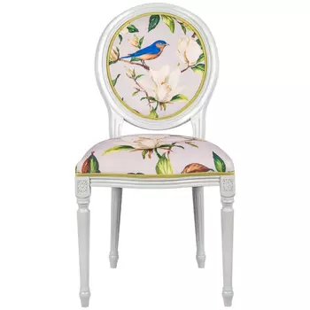 Стул «цветущая аристократка», версия 6 (object desire) белый 48x97x50 см.