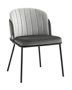 Стул дабл (stoolgroup) серый 52x82x56 см.