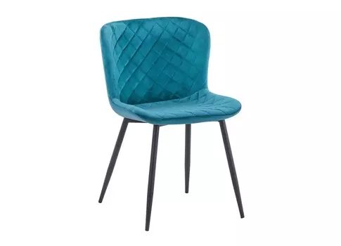 Стул darcy бирюзовый (bradexhome) голубой 47x79x55 см.