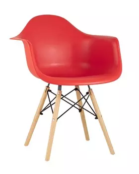 Стул daw (stoolgroup) красный 62x80x45 см.